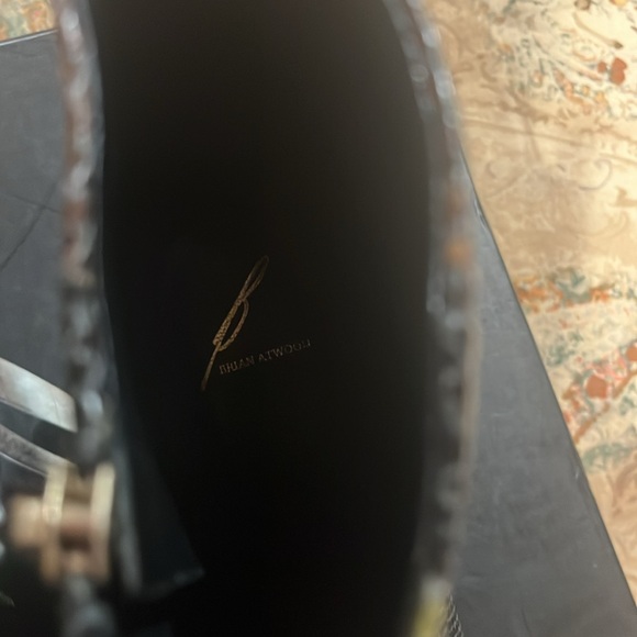 Brian Atwood ankle boots. W’s size 10 python leather authentic. - Picture 11 of 12